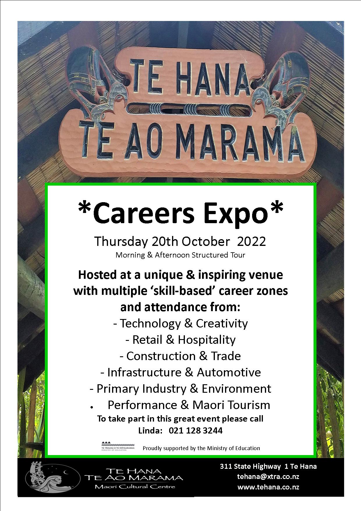 20th Oct Careers Expo Flyer 2022
